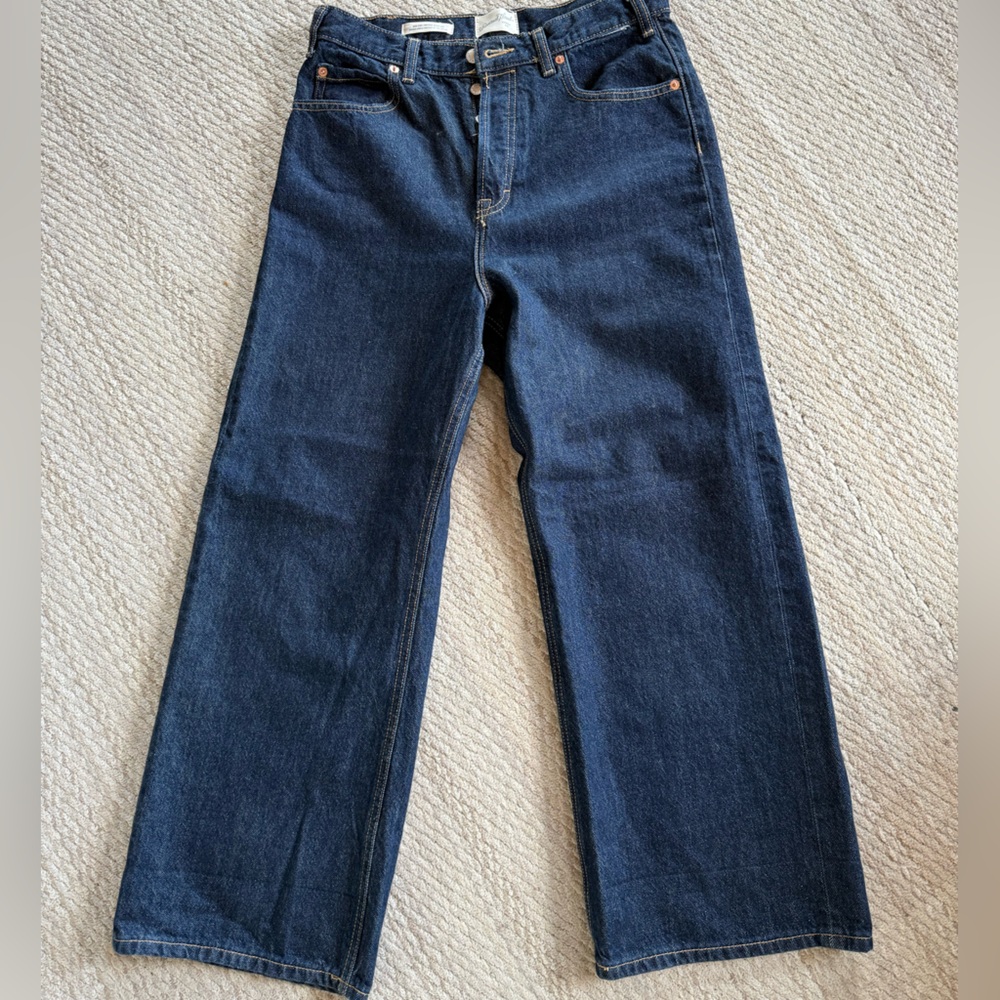 Universal Thread Indigo Button-Fly Jeans